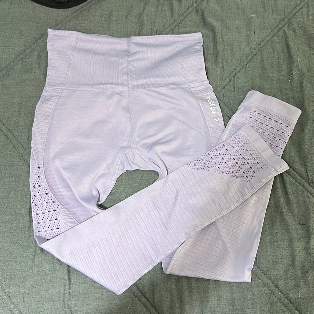 Gymshark purple energy seamless leggings